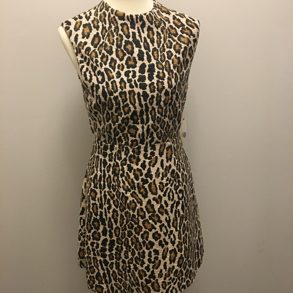 Alice + Olivia Dresses & Skirts - NEW! Alice + Olivia - Leopard Print Dress Size 10